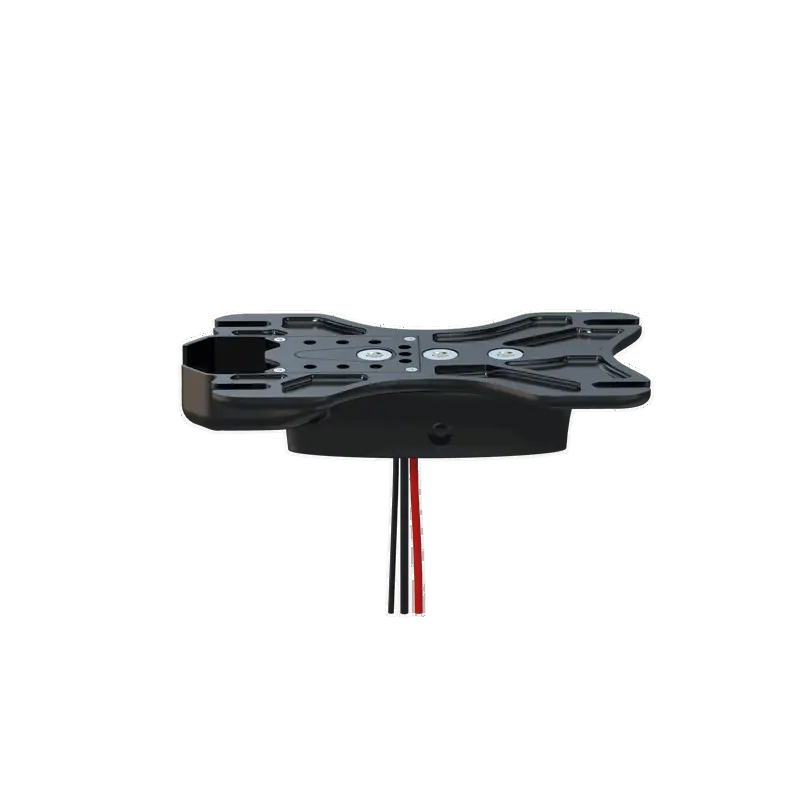 Duotone ePart Cruise AL Top Plate with male connector and cables
